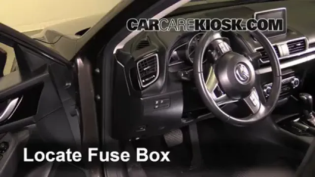2014 Mazda 3 Touring 2.0L 4 Cyl. Sedan Fuse (Interior) Replace